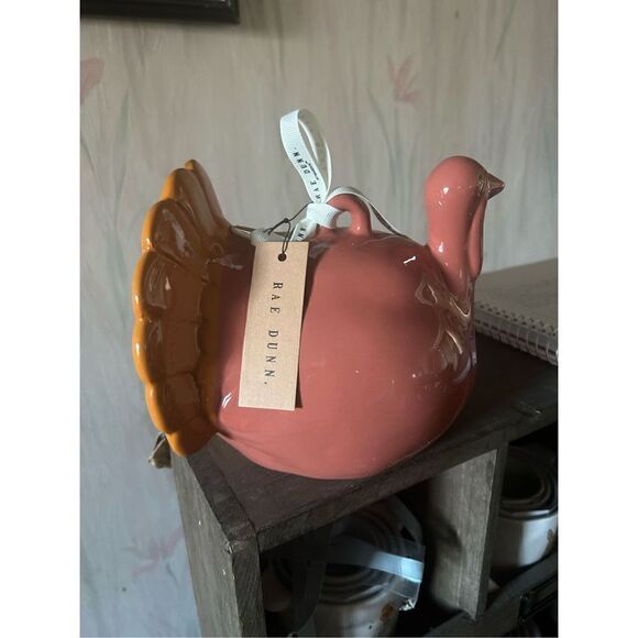 Rae Dunn Thanksgiving Turkey Day Birdhouse - Picture 1 of 3